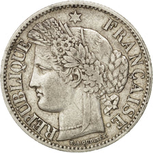 Moneda, Francia, Cérès, 2 Francs, 1851, Paris, MBC+, Plata, KM:760.1