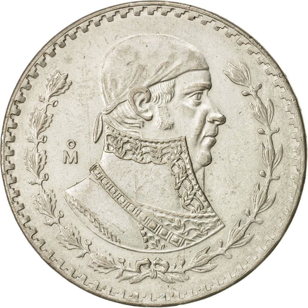 Coin, Mexico, Peso, 1958, Mexico City, EF(40-45), Silver, KM:459