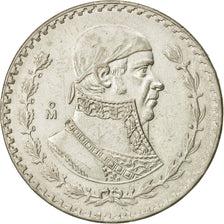 Coin, Mexico, Peso, 1958, Mexico City, EF(40-45), Silver, KM:459