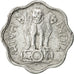 Coin, INDIA-REPUBLIC, 2 Paise, 1968, EF(40-45), Aluminum, KM:13.5