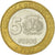 Moneda, República Dominicana, 5 Pesos, 1997, EBC, Bimetálico, KM:88