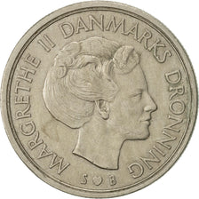 Coin, Denmark, Margrethe II, 5 Kroner, 1973, Copenhagen, EF(40-45)