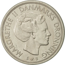 Coin, Denmark, Margrethe II, 5 Kroner, 1976, Copenhagen, AU(55-58)