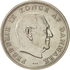 Coin, Denmark, Frederik IX, 5 Kroner, 1961, Copenhagen, AU(55-58)