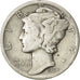 Stati Uniti, Mercury Dime, Dime, 1938, U.S. Mint, Philadelphia, MB+, Argento