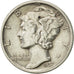 Coin, United States, Mercury Dime, Dime, 1937, U.S. Mint, Philadelphia