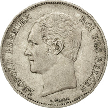 Coin, Belgium, Leopold I, 2-1/2 Francs, 1848, Brussels, EF(40-45), Silver, KM:11