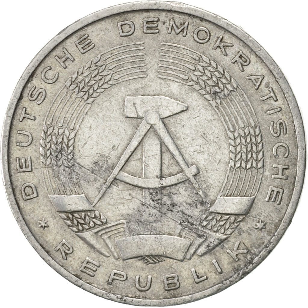 Coin, GERMAN-DEMOCRATIC REPUBLIC, 10 Pfennig, 1970, Berlin, EF(40-45), Aluminum