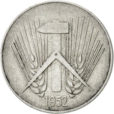 GERMAN-DEMOCRATIC REPUBLIC, 10 Pfennig, 1952, Berlin, EF(40-45), Aluminum, KM:7