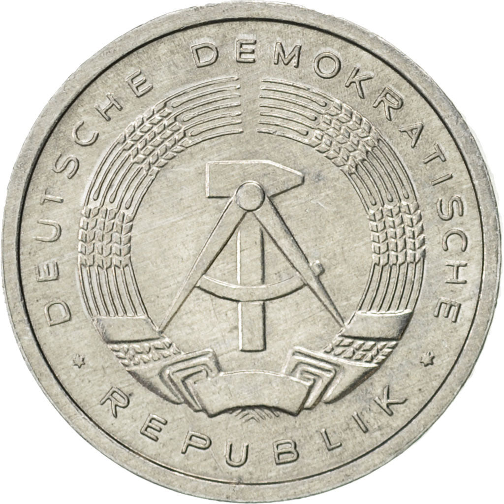 Coin, GERMAN-DEMOCRATIC REPUBLIC, Pfennig, 1983, Berlin, AU(55-58), Aluminum