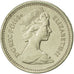 Great Britain, Elizabeth II, Pound, 1984, AU(55-58), Nickel-brass, KM:934