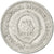 Moneda, Yugoslavia, 2 Dinara, 1953, MBC+, Aluminio, KM:31
