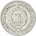 Coin, Yugoslavia, 2 Dinara, 1953, AU(50-53), Aluminum, KM:31