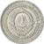 Moneda, Yugoslavia, Dinar, 1963, MBC+, Aluminio, KM:36