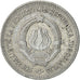 Coin, Yugoslavia, 2 Dinara, 1963, AU(50-53), Aluminum, KM:37