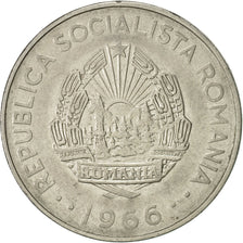 Moneta, Romania, 3 Lei, 1966, SPL-, Acciaio ricoperto in nichel, KM:96