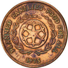 Coin, Tonga, King Taufa'ahau Tupou IV, 2 Seniti, 1975, EF(40-45), Bronze, KM:43