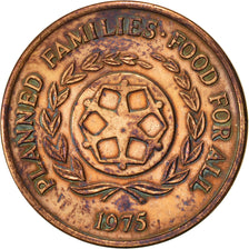 Moneta, Tonga, King Taufa'ahau Tupou IV, 2 Seniti, 1975, BB, Bronzo, KM:43