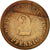 Coin, GERMANY - EMPIRE, Wilhelm I, 2 Pfennig, 1876, Munich, VF(20-25), Copper