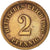 Coin, GERMANY - EMPIRE, Wilhelm II, 2 Pfennig, 1906, Stuttgart, EF(40-45)