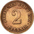 Coin, GERMANY - EMPIRE, Wilhelm II, 2 Pfennig, 1907, Berlin, EF(40-45), Copper