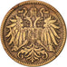 Monnaie, Autriche, Franz Joseph I, 2 Heller, 1899, TTB, Bronze, KM:2801
