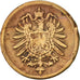 Moneta, GERMANIA - IMPERO, Wilhelm I, Pfennig, 1889, Karlsruhe, MB+, Rame, KM:1