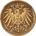 Moneta, GERMANIA - IMPERO, Wilhelm II, Pfennig, 1905, Hamburg, BB, Rame, KM:10