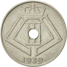 Belgium, 10 Centimes, 1939, EF(40-45), Nickel-brass, KM:112