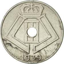 Belgium, 5 Centimes, 1939, EF(40-45), Nickel-brass, KM:111