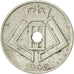Bélgica, 5 Centimes, 1940, MBC, Níquel - latón, KM:111