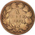 Moneda, Portugal, Luiz I, 10 Reis, 1883, BC+, Bronce, KM:526
