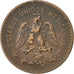 Munten, Mexico, 5 Centavos, 1918, Mexico City, ZF, Bronze, KM:422