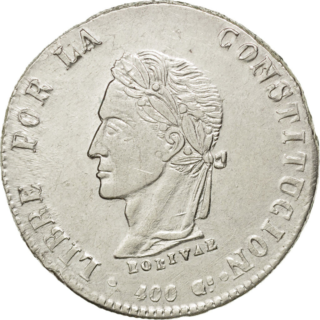 Moneta, Bolivia, 8 Soles, 1863, Potosi, SPL-, Argento, KM:138.6