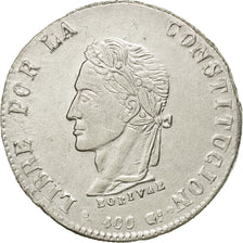 Moneta, Bolivia, 8 Soles, 1863, Potosi, SPL-, Argento, KM:138.6