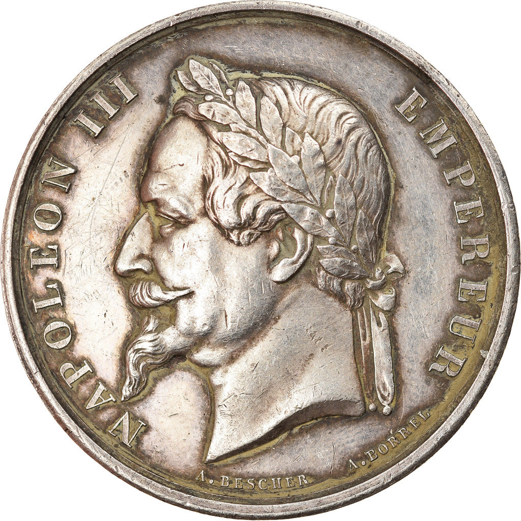 France, Medal, Napoléon III, Agriculture, Sciences, Arts et Belle-Lettres
