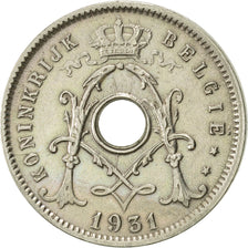 Belgium, 5 Centimes, 1931, AU(55-58), Nickel-brass, KM:94