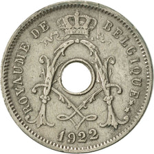Coin, Belgium, 5 Centimes, 1922, AU(50-53), Copper-nickel, KM:66