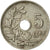 Moneda, Bélgica, 5 Centimes, 1923, MBC, Cobre - níquel, KM:67