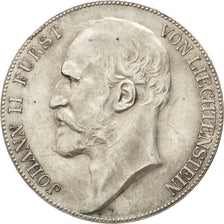 Munten, Liechtenstein, Prince John II, 5 Kronen, 1904, PR+, Zilver, KM:4