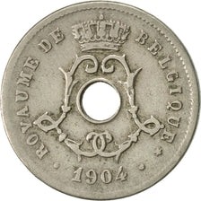 Coin, Belgium, 5 Centimes, 1904, EF(40-45), Copper-nickel, KM:54