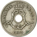Coin, Belgium, 5 Centimes, 1905, EF(40-45), Copper-nickel, KM:55