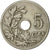 Moneta, Belgio, 5 Centimes, 1905, BB, Rame-nichel, KM:55