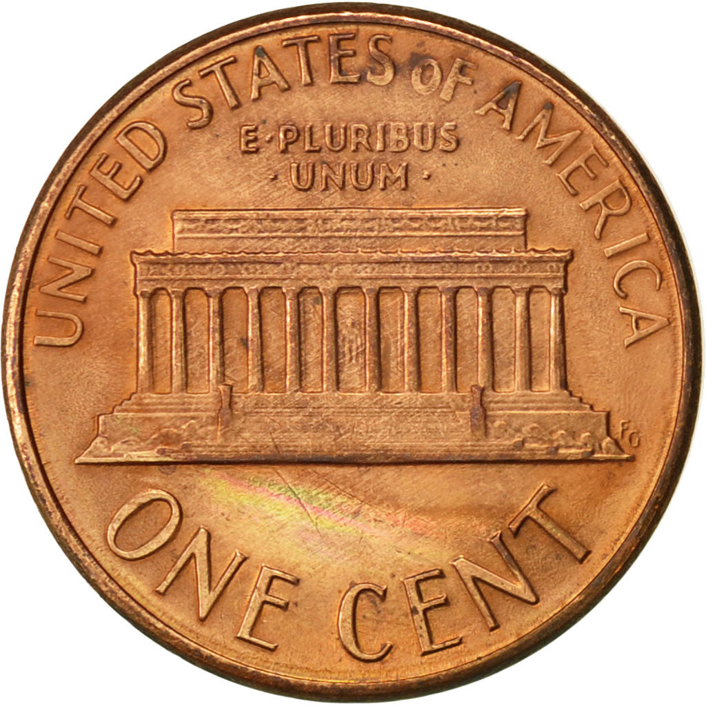 Moneda, Estados Unidos, Lincoln Cent, Cent, 1987, U.S. Mint, Denver, MBC+, Cobre