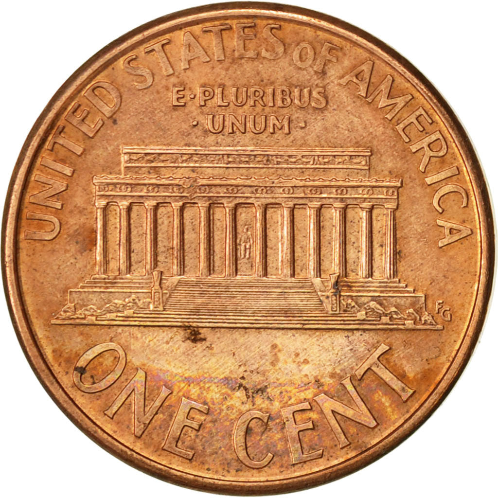Coin, United States, Lincoln Cent, Cent, 1996, U.S. Mint, Denver, AU(50-53)