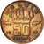 Moneta, Belgio, Baudouin I, 50 Centimes, 1994, BB, Bronzo, KM:149.1