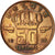 Moneda, Bélgica, Baudouin I, 50 Centimes, 1994, MBC, Bronce, KM:149.1