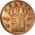 Moneta, Belgia, Baudouin I, 50 Centimes, 1996, EF(40-45), Bronze, KM:149.1