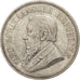 SOUTH AFRICA, 2-1/2 Shillings, 1897, KM #7, AU(55-58), Silver, 14.10