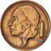 Coin, Belgium, Baudouin I, 50 Centimes, 1963, EF(40-45), Bronze, KM:149.1